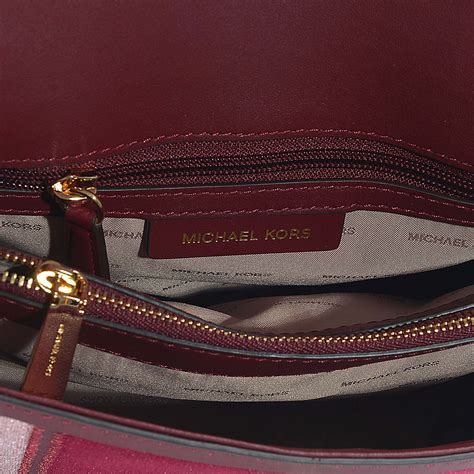 michael kors burgundy grab bag|michael kors maroon bag.